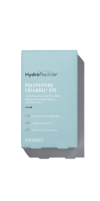 Blue Box - Hydropeptide Retail Collagel+ Eye Pads for Instant Hydration and Anti-Aging Benefits